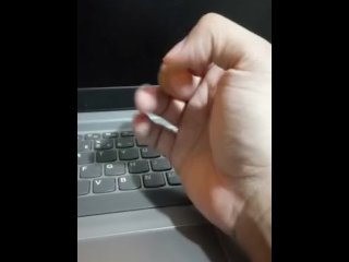guy shows his sweet hand