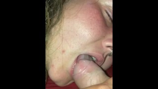 I know she loves me (tired Blowjob, foreskin play,)