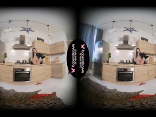 virtual reality, shaved pussy, masturbating, erotica