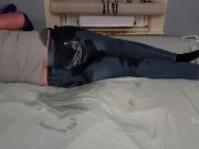 Preview 2 of I was feeling lazy, so I wet the bed. Then I was horny, so I got peed on and fucked by TheBottomHalf