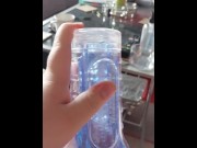 Preview 2 of Trying out my new Fleshlight Turbo Thrust (Internal Cumshot)