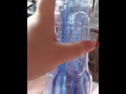 Preview 3 of Trying out my new Fleshlight Turbo Thrust (Internal Cumshot)