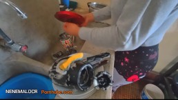 Mi vecina sola en su departamento y me invitó el almuerzo y mira lo que pasó después 