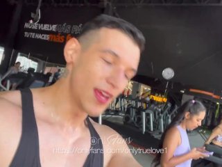 Vlog inThe Gym and Post WorkoutSex