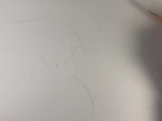 Preview 1 of Pencil sketch of the hands Full HD Erotic Porn