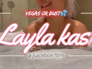 韓国のポルノスター、LAYLA KASHがプッシー🥵💦の痛みでベガス旅行を去る