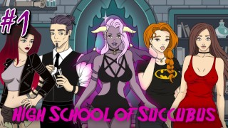 High School Of Succubus #1 | Another New Adventure! [Halloween Special]