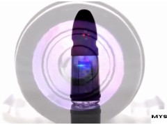 Strobe Multi Function Rechargeable Stroker - Screenshot 2 of 16 - Girl Masturbating