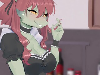 ARGONIAN MAID SUIT MAID LADY DOES MAID SEX MAID VERY HOT (no Bamboozle (1000%))