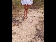 Preview 3 of PEE DESPERATION! Piss on the beach - Amateur