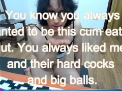 Cum slut Sissy mind set, sissy trainer, sissy mind, sissy brainwash, sissy mind control femboy