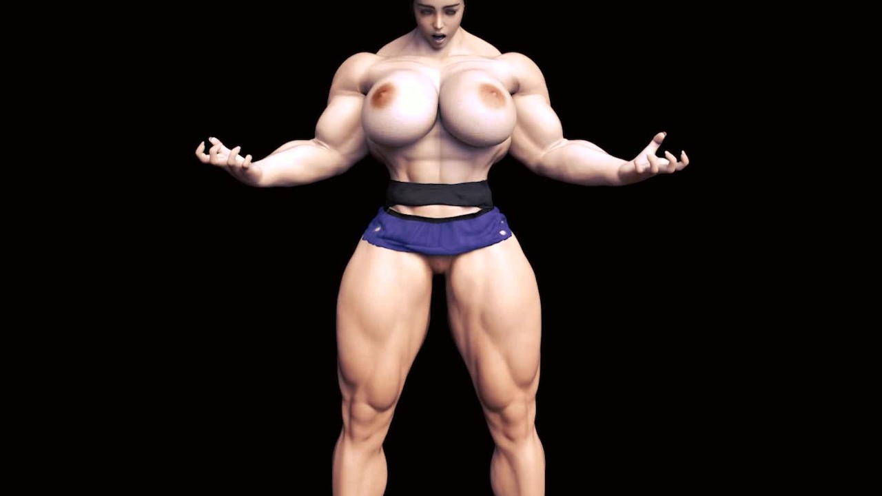 Female muscle growth porn
