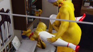 Marge Simpson Es Follada Por Ella