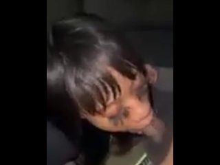 ebony, exclusive, sloppy blowjob, old young