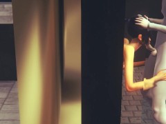 Yaoi Femboy - Simon Handjob and threesome sexy sex twink