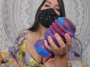 Preview 6 of SFW Unboxing My New Rentman Dildo From MrHankeysToys - Let's talk about sex toys