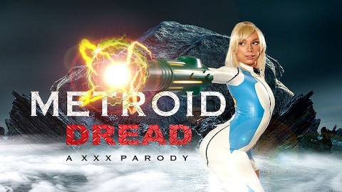 Blonde babe Kay encantadora como METROID DREAD SAMUS ARAN te cura con coño VR porno