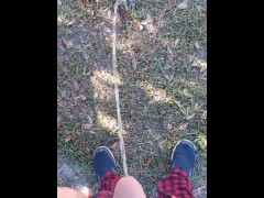 Risky Public Pissing Nonstop