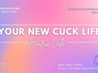 erotic audio for men, exclusive, cuckold cleanup, blowjob