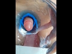 🤩 fucked a funny hole😋 penetration into a water cooler!) inside view - Screenshot 5 of 16 - Penetration
