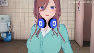 THE QUINTESSENTIAL QUINTUPLETS MIKU NAKANO ANIME HENTAI 3D UNCENSORED