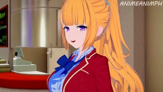 Verdammter Kei Karuizawa Vom Klassenraum Der Elite Nach Der Schule Bis Zum Creampie Anime Hentai 3D