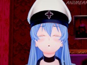 Preview 1 of Romantic Sex with General Esdeath from Akame Ga Until Creampie - Anime Hentai 3d Uncensored