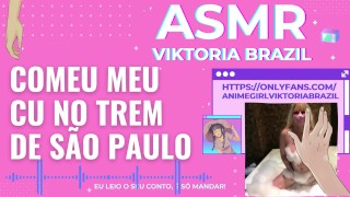 Check Out My ASMR Account In Portuguese For A Guided Erotic Punheta Experience