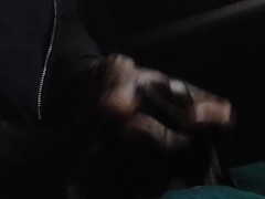 Big dick stroking