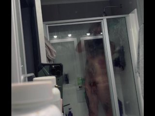 Careless Stepdad Left The Bathroom Door Cracked Again…