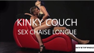 Kinky Couch Sex Chaise Lounge with Love Pillows- Link In Bio
