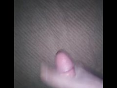 Blowing a load on your towel