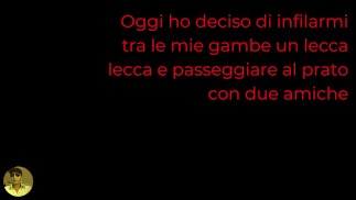 fantasie femminili con i lecca lecca