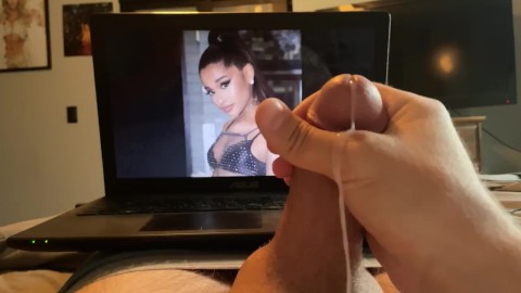 Cumming a Ariana Grande