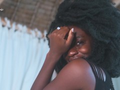 Beautiful African Model Sexy Lingerie Try On!