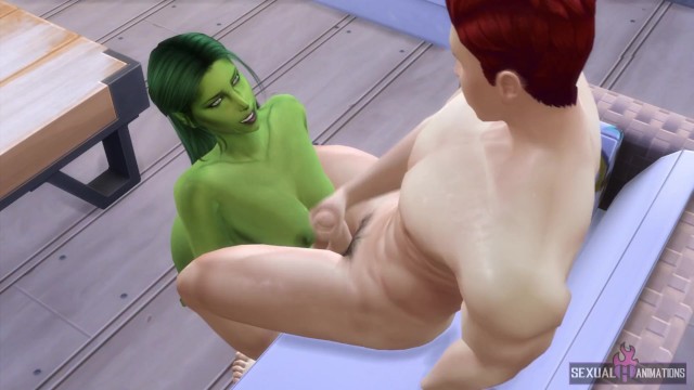 She Hulk also Likes Cocks Full of Semen - Sexual Hot Animations -  Pornhub.com