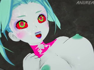 Follando Rebecca De Cyberpunk: Edgerunners Hasta Creampie - Anime Hentai 3d Sin Censura