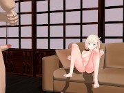 Preview 1 of Lycoris Recoil - Follando a Chisato Nishikigi en misionero 3D Hentai Anime