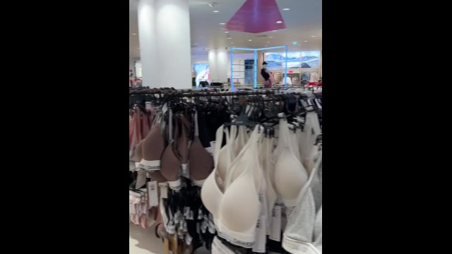 Got caught naked in public!
