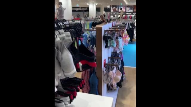 Got caught naked in public!