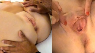 CUNNILINGUS and intense ORGASM in my mouth. PUSSY and throbbing HOLE