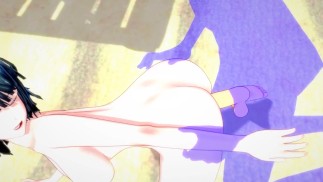 One Punch Man Хентай - Фубуки Минет и трах