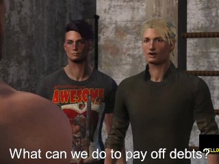 Daddy bangs twinks just because they haven't paid their debt!
