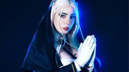 Nun buffed my cock on stamina - MollyRedWolf