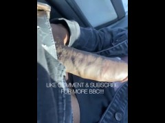 FLASHING BIG BLACK COCK IN PARKING LOT WHILE EVERYONE IS WATCHING