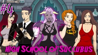 Escola secundária de Succubus # 4 | [Comentário no PC + Especial de Halloween]
