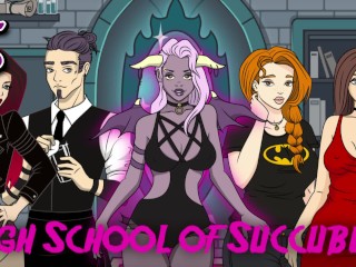 High School of Succubus #5 | [PC Commentary + Halloween Special]