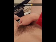 Preview 6 of CUMMING 4 TIMES IN MY FRIEND'S HORNY GIRLFRIEND - SNAPCHAT DILDO/CUCK ROLEPLAY - *NO SOUND*