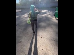 Follow Me Home From Gym to Watch My Ass Public Roleplay