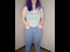 Watch me get dressed. Voyeurism. Tease. Bending over. - Screenshot 16 of 16 - Voyeur